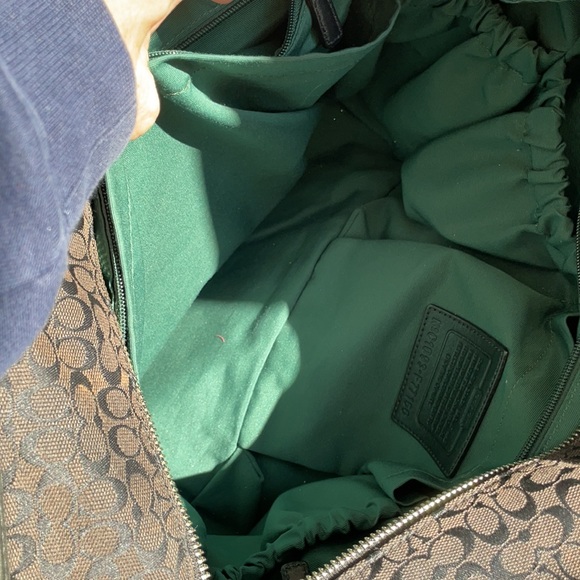 Coach Large Multifunctional Signature tote bag, diaper bag, laptop handbag purse - Picture 7 of 9